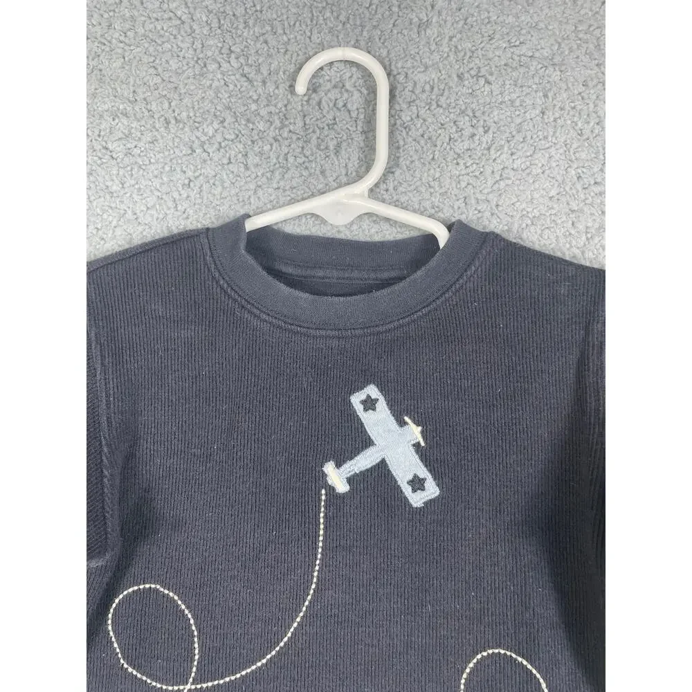 Gymboree Airplane Embroidered Cotton Top 18-24 months